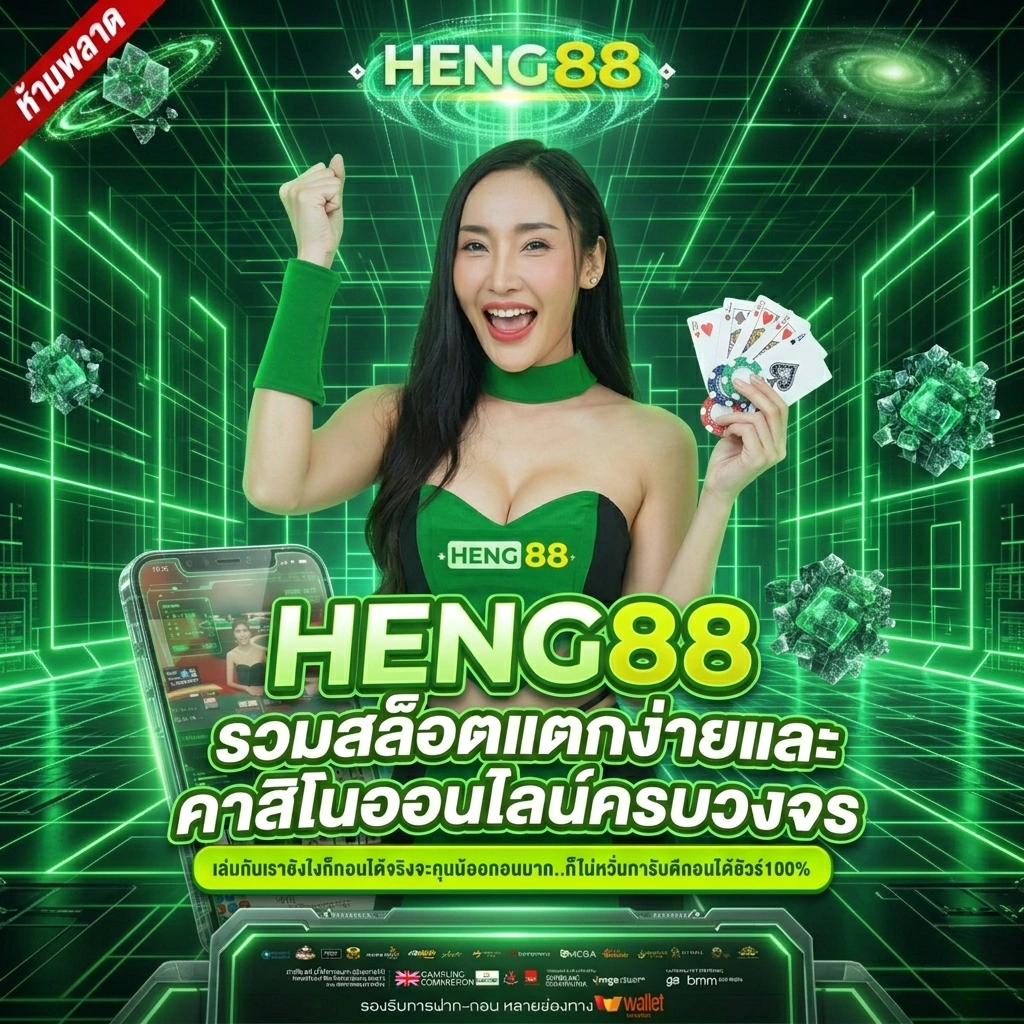 HENG88 สล็อตแตกง่ายและคาสิโนออนไลน์ครบวงจร
